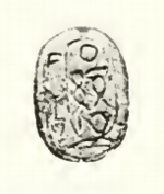 Scarabée d’Ouahibrê Ibiâou 